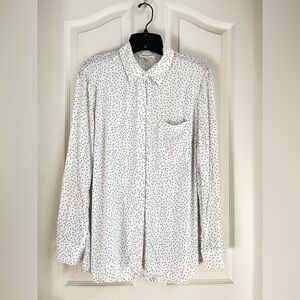 beachlunchlounge Polka Dot Shirt size M